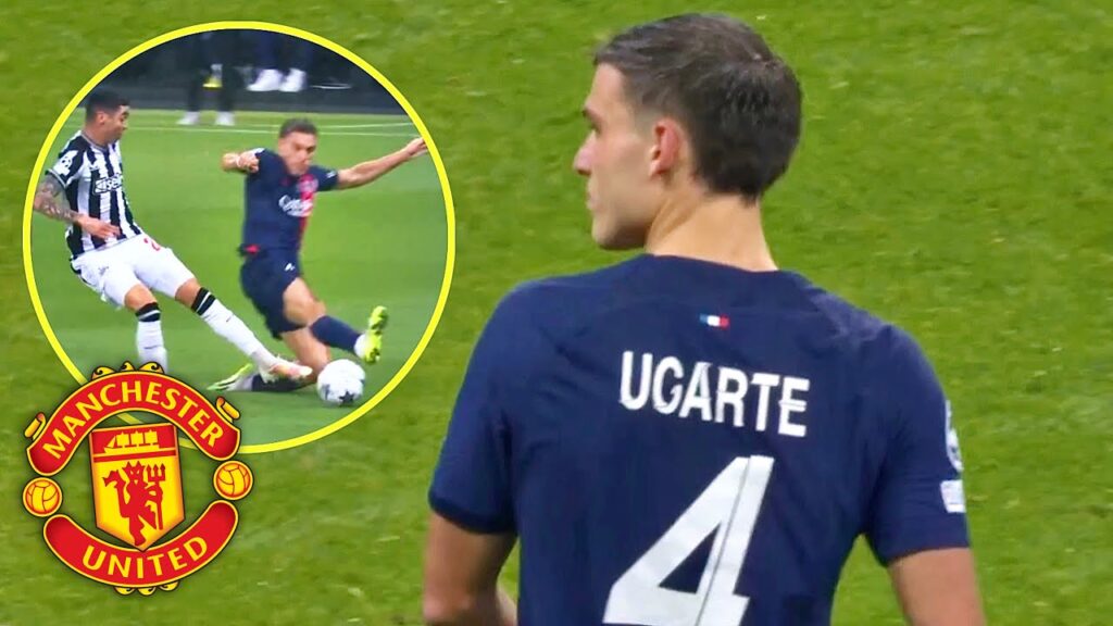 Manuel Ugarte vs Newcastle at St James Park | MAN UNITED TARGET 🔴