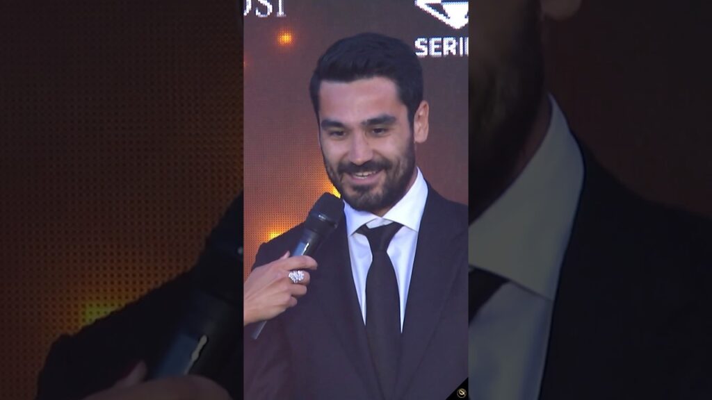 Listen to Ilkay Gündoğan's insights about his debut season after being honoured at the LaLiga Awards
