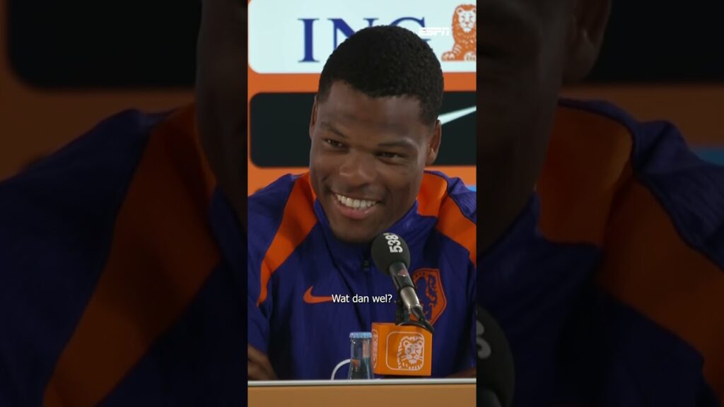 Hoe is het met de lies van Denzel Dumfries? 😉