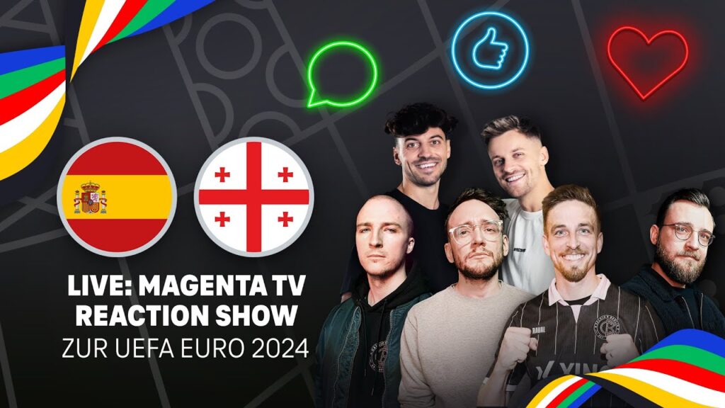 LIVE: Spanien - Georgien | Reaction Show | UEFA EURO 2024 | MAGENTA TV