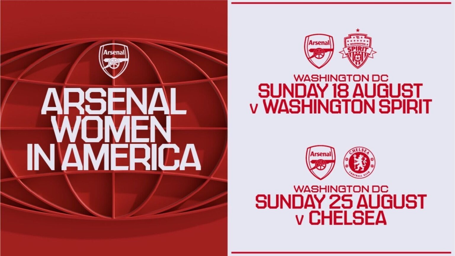 Arsenal Women will embark on their first-ever tour in the United States this summer as part of our pre-season preparations
