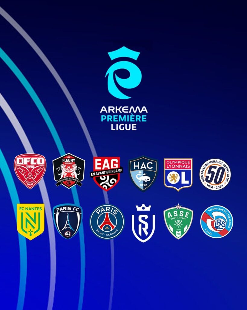 Rebranding of the highest two divisions of French women's football, D1 Femenine is now called Premiere Ligue and D2 Femenine is now called Seconde Ligue