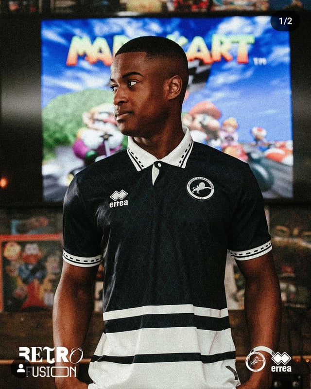 Millwall's new home shirt for 24/25