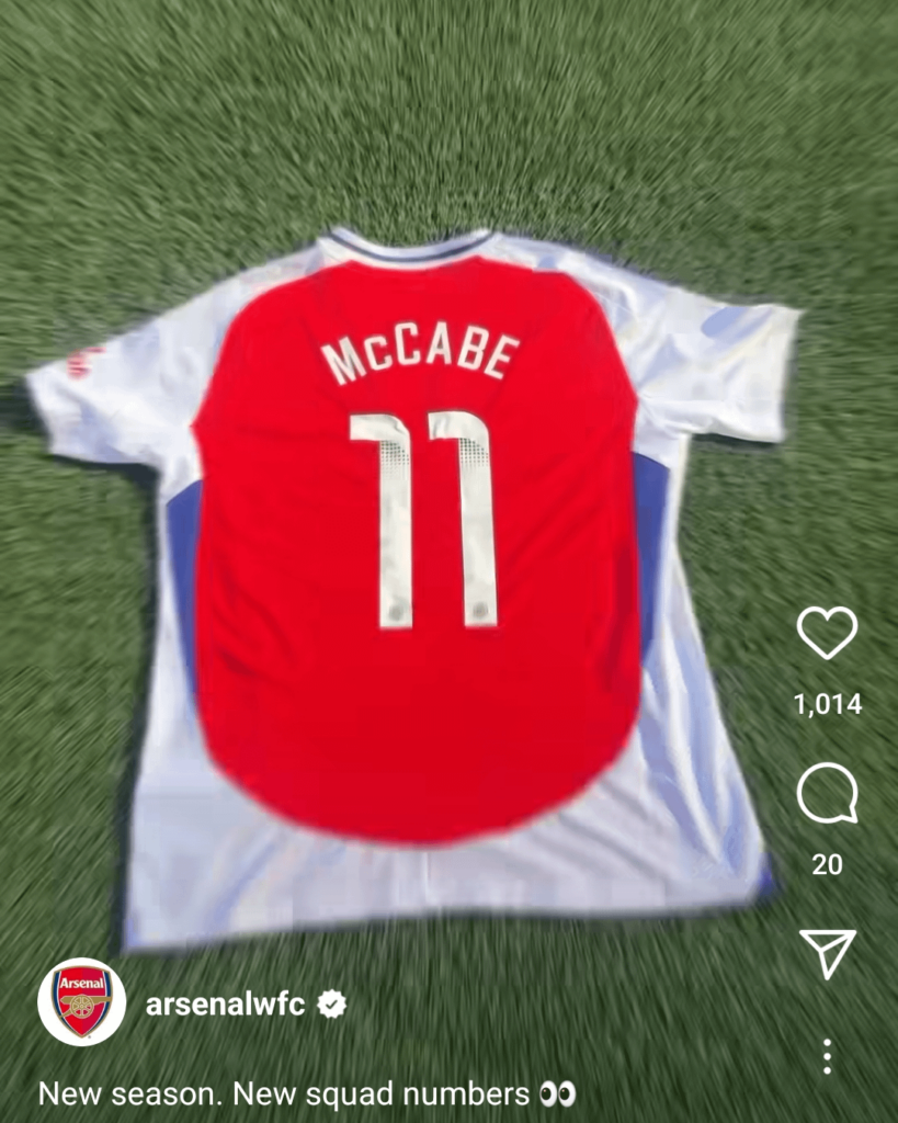 New numbers for McCabe [11] and Codina [5]