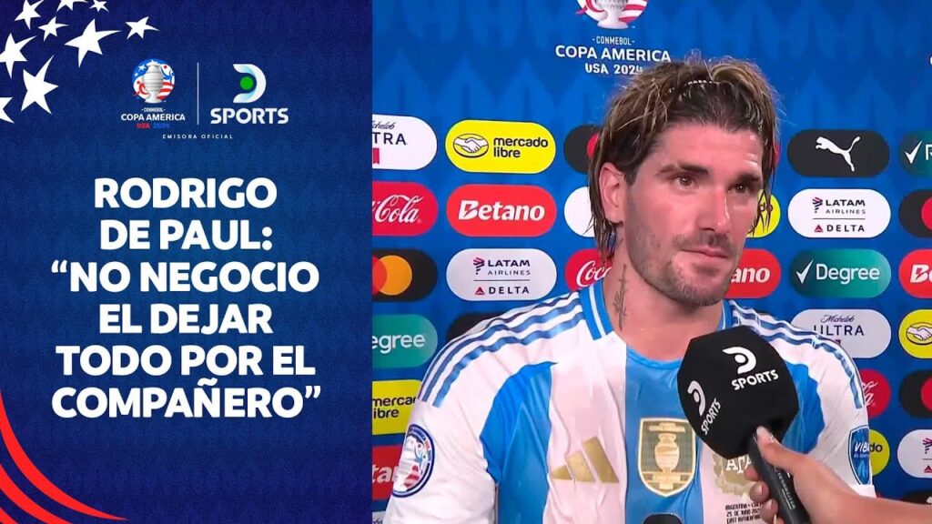 Rodrigo #DEPAUL analizó el triunfo de #ARGENTINA ante #CHILE