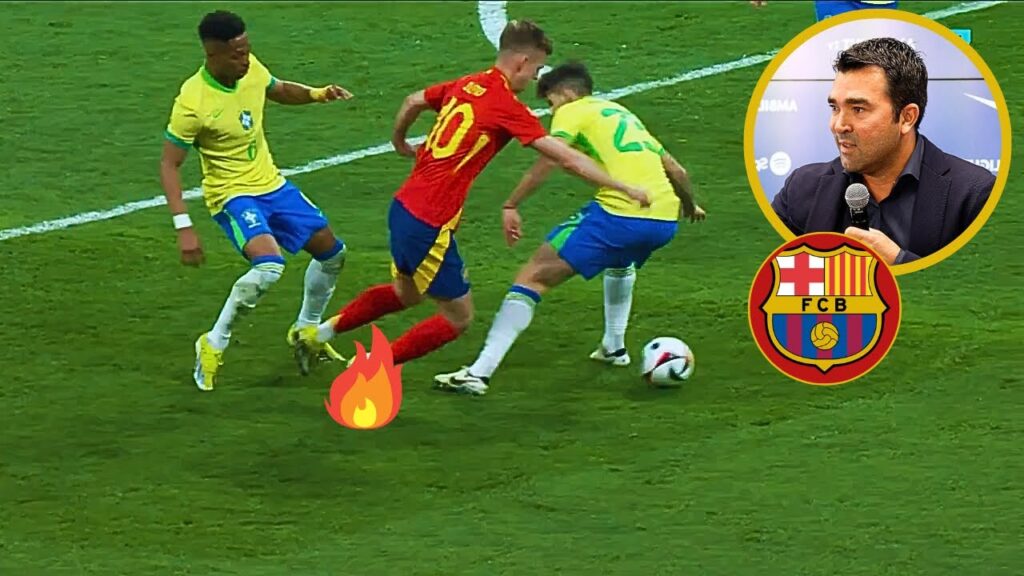 Dani Olmo vs Brazil | Insane GOAL | BARCELONA TARGET 🎯🔵🔴