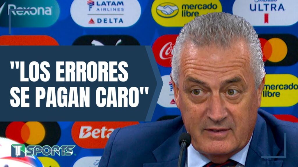 Gustavo Alfaro REACCIONA a la GOLEADA que SUFRIÓ Costa Rica frente a la Selección Colombia Gustavo Alfaro REACCIONA a la GOLEADA que SUFRIÓ Costa Rica frente a la Selección Colombia