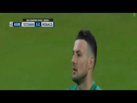Toby Alderweireld Goal   Tottenham vs Monaco 1 2 Champions League 2016