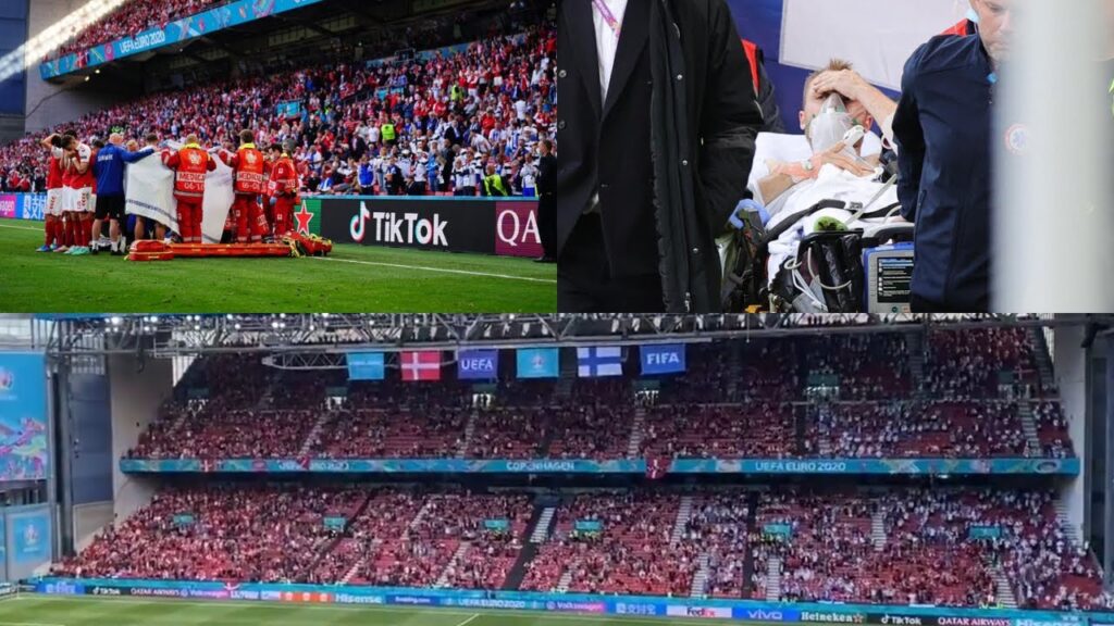 Fans Chanting "Christian Eriksen" | The MOST Beautiful Game | Eriksen is AWAKE & under observation