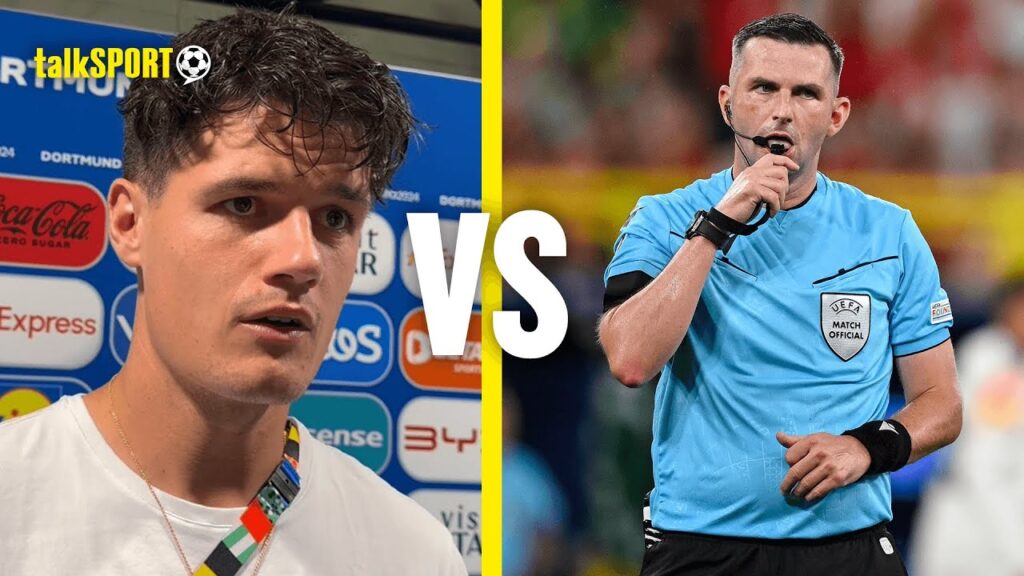 Norgaard SLAMS Michael Oliver's 'DOUBTFUL PERFORMANCE!' During Germany's 2-0 Win Over Denmark! 👀🔥