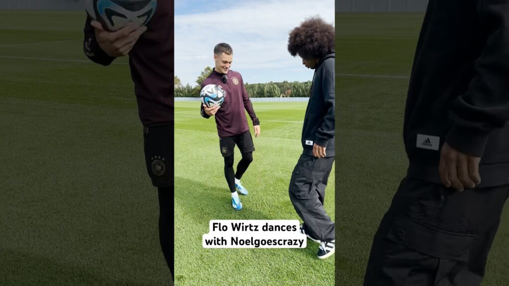 WIRTZ dances like he scores goals! 👏⚽️