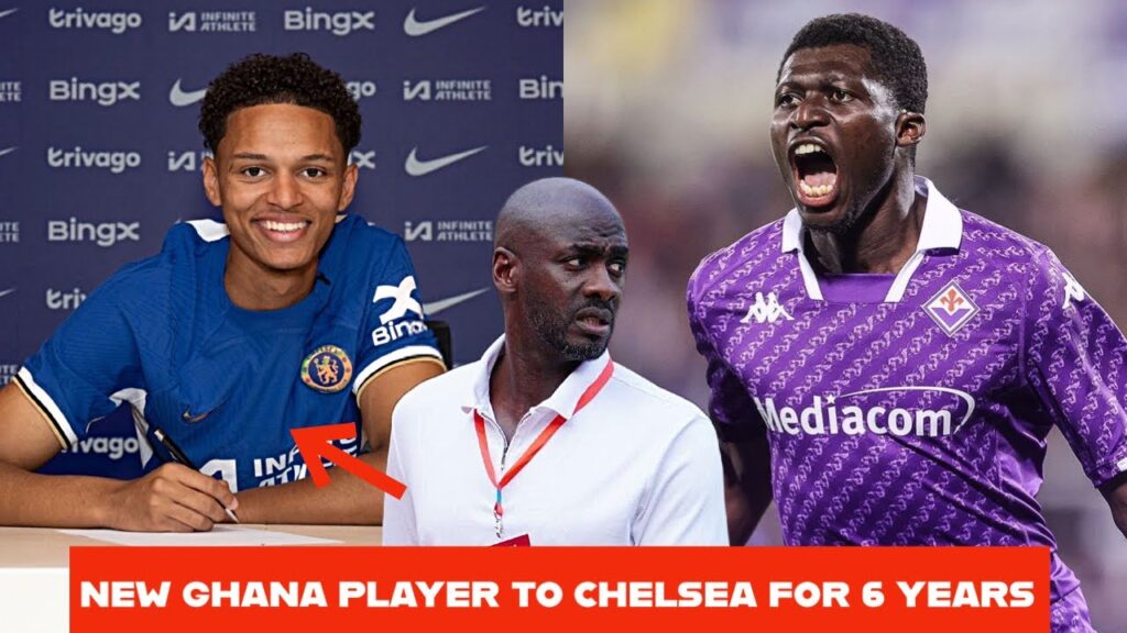ENGLISH-BORN GHANAIAN MIDFIELDER SIGN FOR CHELSEA…BLACK STARS TRANSFER NEWS