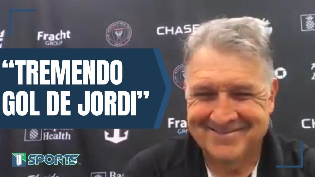 Gerardo Martino REACCIONA al GOLAZO de Jordi Alba en la VICTORIA del Inter Miami sobre Nashville SC