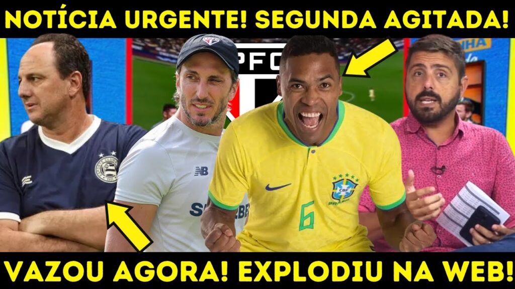 🚨 BOMBA URGENTE! VAZOU AGORA! EXPLODIU NA WEB! SURPREENDEU! ALEX SANDRO! NOTÍCIAS DO SÃO PAULO FC 🚨 BOMBA URGENTE! VAZOU AGORA! EXPLODIU NA WEB! SURPREENDEU! ALEX SANDRO! NOTÍCIAS DO SÃO PAULO FC