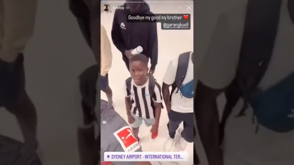 Garang is TOON BOUND! 🇦🇺🏴󠁧󠁢󠁥󠁮󠁧󠁿✈️