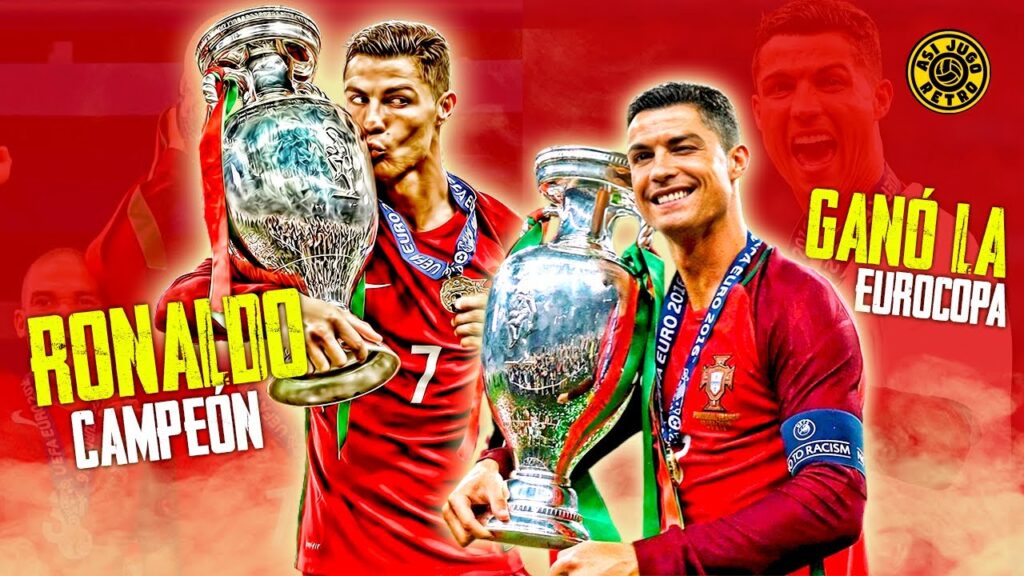 Cristiano Ronaldo Campeón de la Eurocopa 2016 con Portugal #eurocopa #copaamerica #futbol #messi