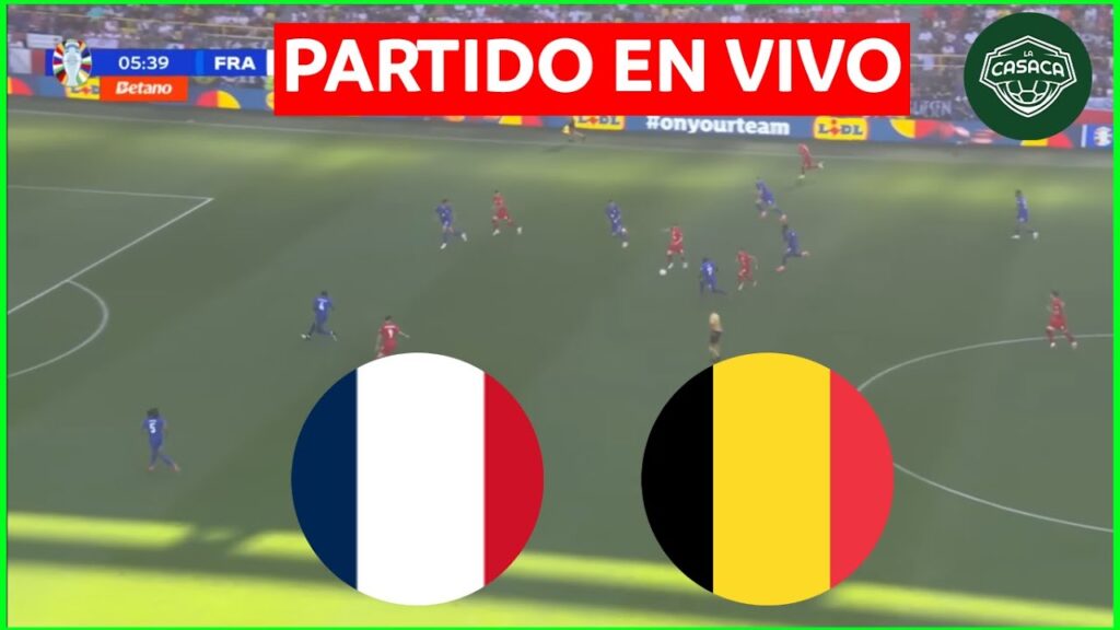 🚨 FRANCIA vs BÉLGICA EN VIVO 🔥 EURO 2024