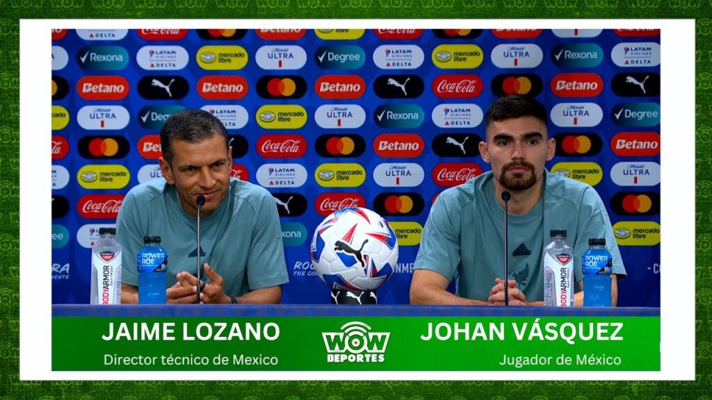 🗣️ CONFERENCIA DE PRENSA DE JIMMY LOZANO Y JOHAN VÁSQUEZ / MÉXICO - ECUADOR EN COPA AMÉRICA 2024 🇲🇽