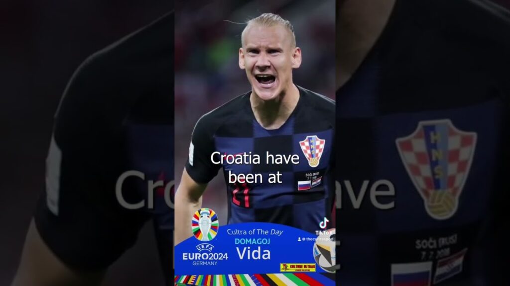#EURO2024 CULT HERO OF THE DAY - DOMAGOJ VIDA #croatia #shorts #footballshorts #euros