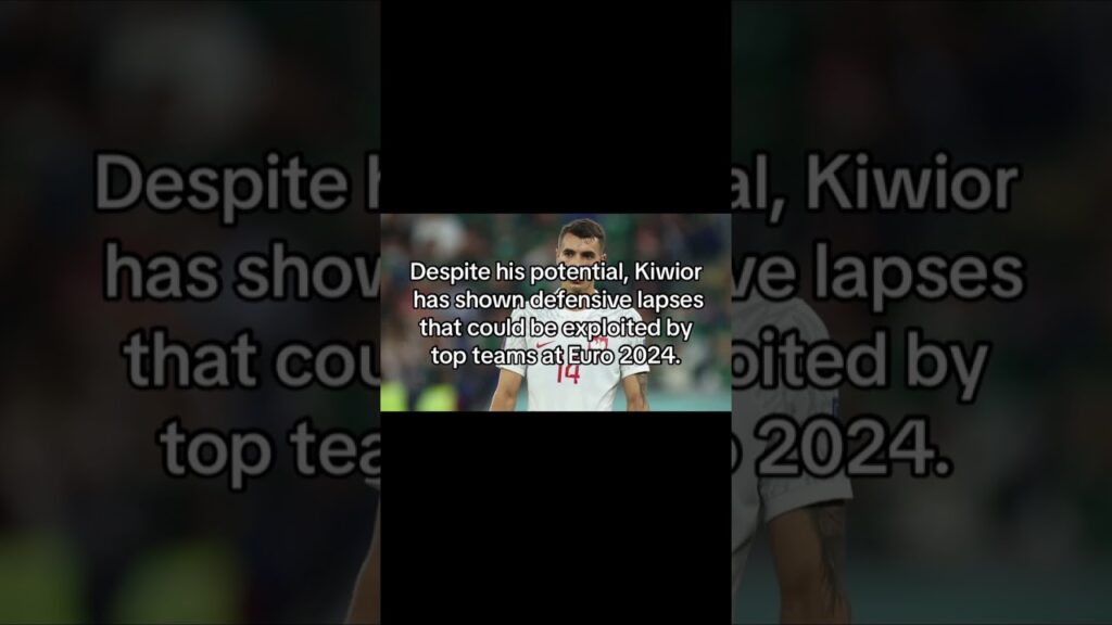 Why Jakub Kiwior Might Struggle at Euro 2024!