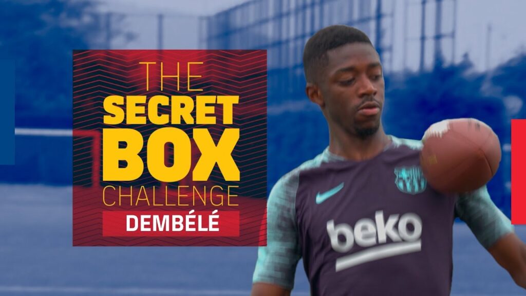 THE SECRET BOX CHALLENGE | Ousmane Dembélé THE SECRET BOX CHALLENGE | Ousmane Dembélé