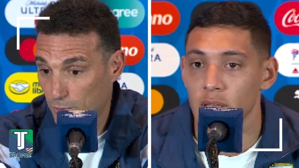 Lionel Scaloni & Nahuel Molina on Lionel Messi's BIRTHDAY, Kylian Mbappe's COMMENTS, and poor fields