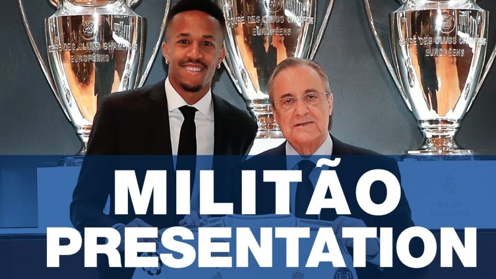 LIVE | Éder Militão's Real Madrid presentation