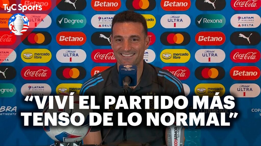 LA CONFERENCIA DE PRENSA DE SCALONI TRAS EL PASE A CUARTOS DE FINAL DE LA COPA AMÉRICA 2024 🇦🇷 LA CONFERENCIA DE PRENSA DE SCALONI TRAS EL PASE A CUARTOS DE FINAL DE LA COPA AMÉRICA 2024 🇦🇷