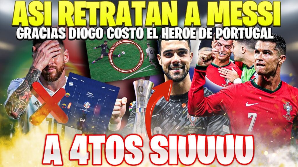 CRISTIANO RONALDO AVANZA A CUARTOS ¡FALLA UN PENAL PERO...! 🤯 EXPLIACIÓN DE COMO SE AYUDO A MESSI