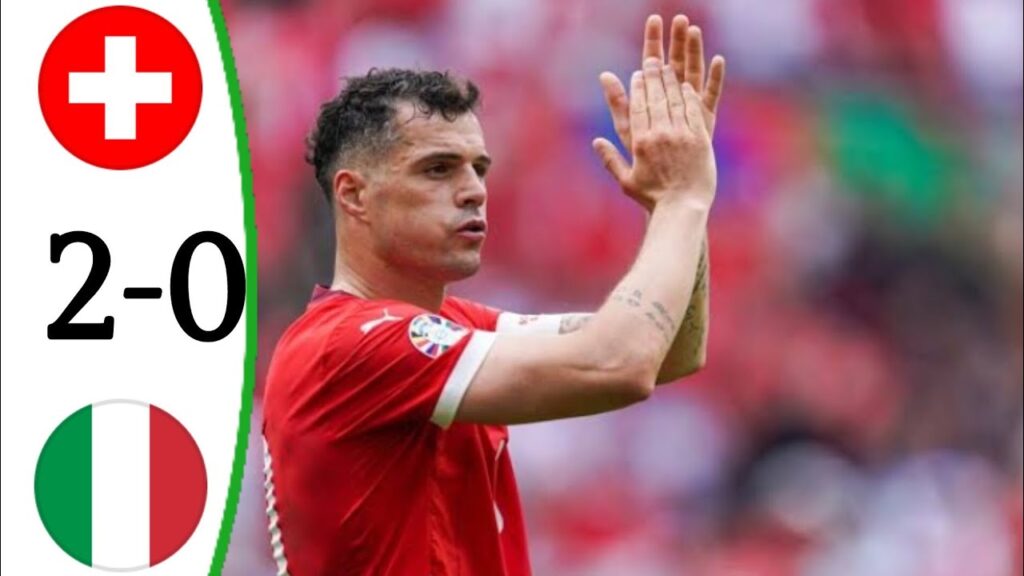 Granit Xhaka Amazing Performance, Switzerland vs Italy (2-0) All Goals and Extended Highlights