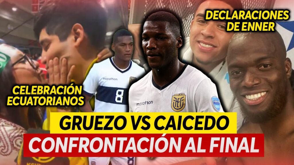 PELEA entre CAICEDO y GRUEZO | ECUATORIANOS ya PIDEN a ARGENTINA | CELEBRACION ECUADOR vs MÉXICO