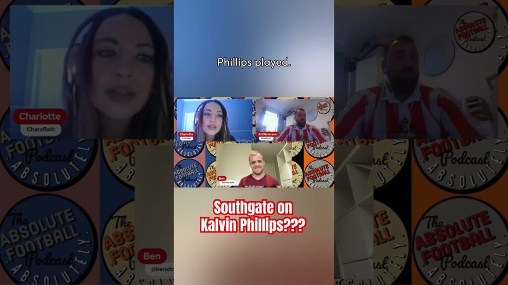 Southgate makes Kalvin Phillips comments in Euro 2024 #englandfootballteam #threelions #southgate