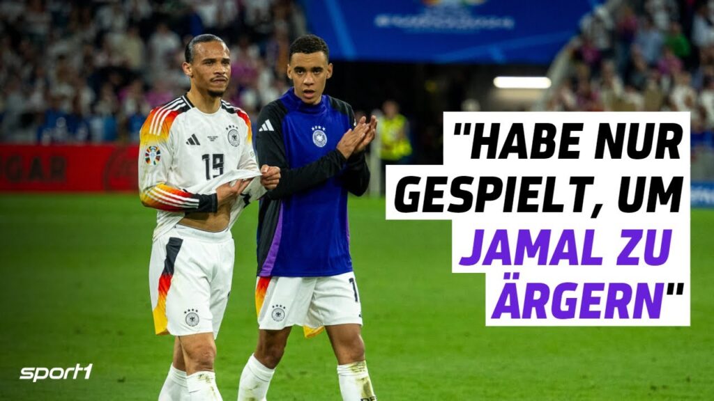 Heim-EM: Leroy Sané foppt Jamal Musiala 😅
