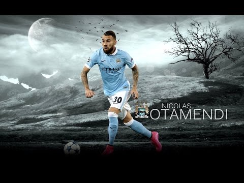 Nicolas Otamendi - Best Skills Defending And Tackles - 2016 HD