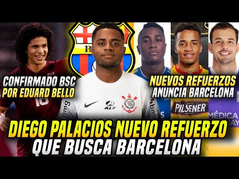 BOMBA! DIEGO PALACIOS REFUERZO de BARCELONA? CONFIRMADO 3 REFUERZOS para BSC! EDUARD BELLO CERCA?