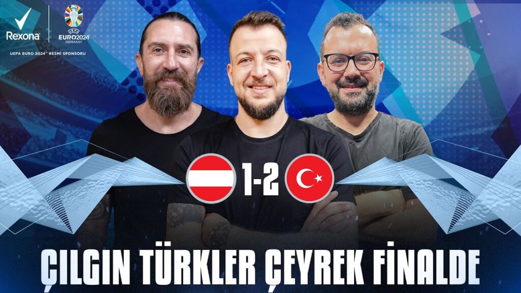 Canlı 🔴 Merih Demiral Hem Savundu Hem Attı Bizim Çocuklar Çeyrek Finale Yükseldi | EURO 2024