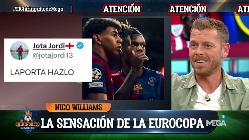 💣 ¡EL BOMBAZO DE JOTA JORDI SOBRE NICO WILLIAMS!