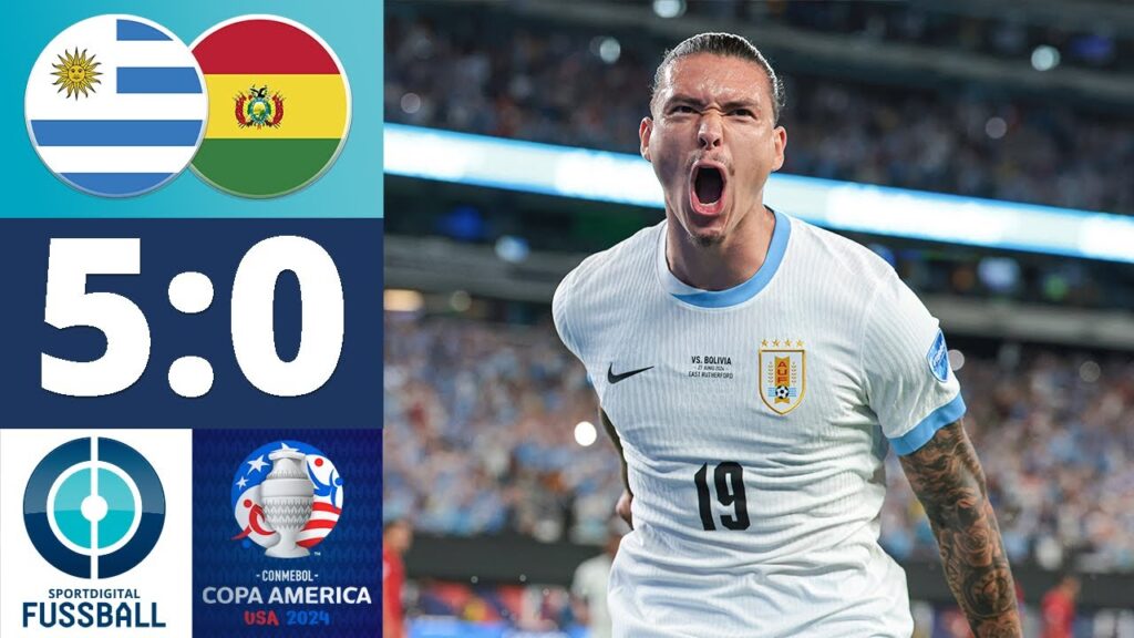 Núñez & Co. schießen Bolivien ab! Uruguay auf Viertelfinalkurs | Uruguay - Bolivien