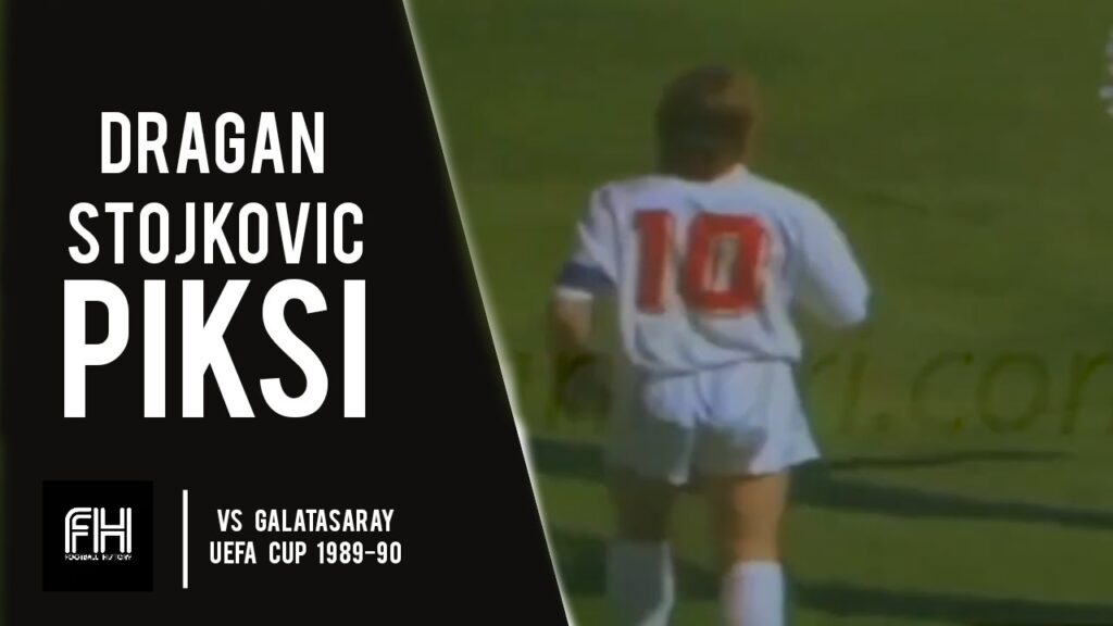 Dragan Stojkovic Piksi ● Skills ● Galatasaray 1-1 Crvena Zvezda ● UEFA Cup 1989/90