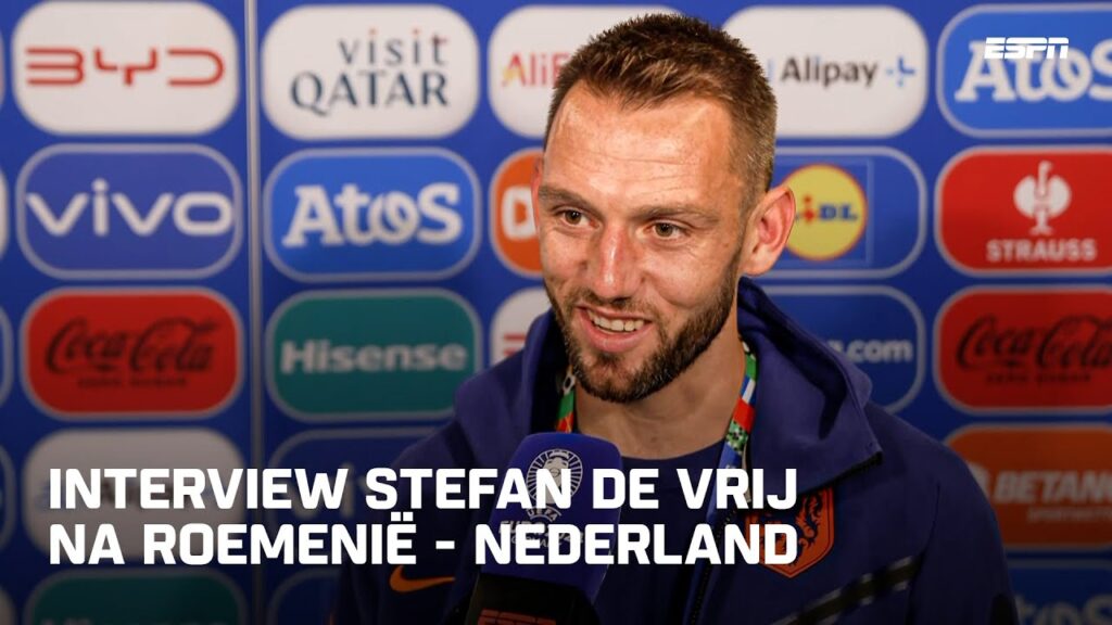 Stefan de Vrij: “Dat het goed gaat begint ook bij de aanvallers” | Interview na Roemenië - Nederland