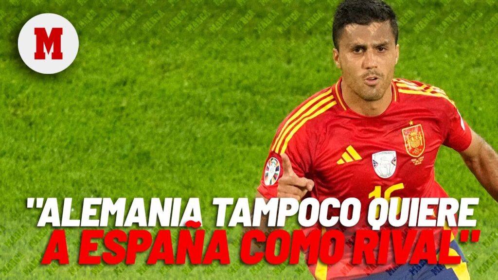'Rodri' asegura en rueda de prensa que la Selección no teme a Alemania I MARCA