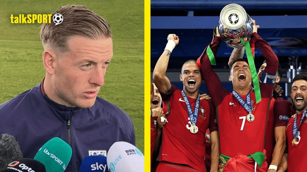 Jordan Pickford Compares England's Performance's To Portugal's Euro Win In 2016! 😯