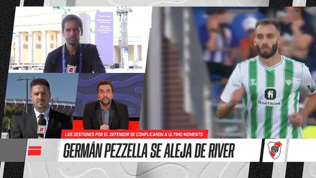 German Pezzella se Aleja de River y pierde un Defensor de Jerarquía