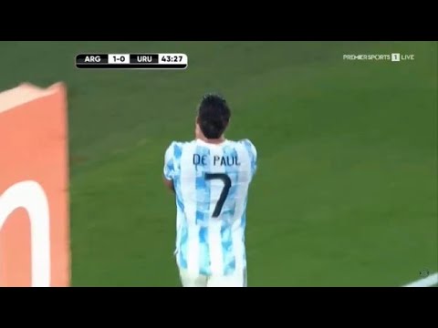 Rodrigo De Paul vs Uruguay | (10/10/2021) | HD