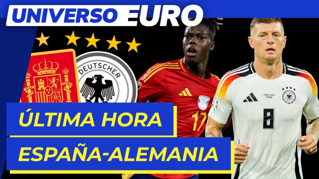 EUROCOPA EN VIVO | ¡ÚLTIMA HORA del ESPAÑA - ALEMANIA!  I Universo Euro #20