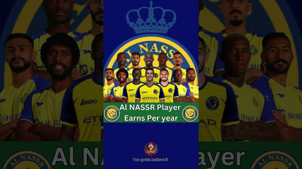 Check out Al Nasser's Annual earnings!#Football #Salary #AlNassr #Soccer #Earnings  #Ronaldo