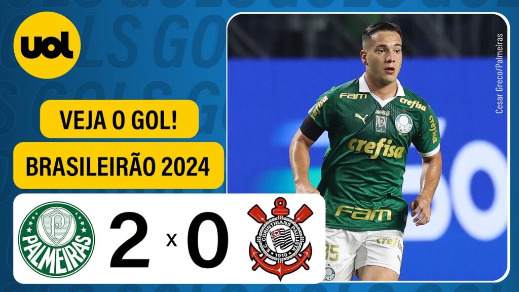 VEJA COMO FOI O GOL DE FABINHO NO CLÁSSICO ENTRE PALMEIRAS E CORINTHIANS