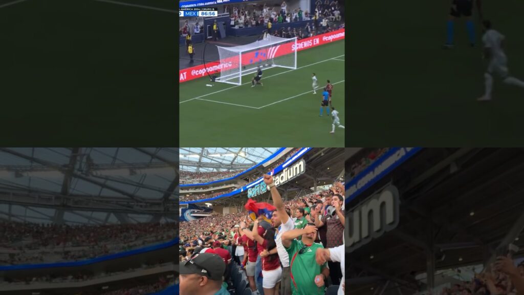 Orbelin Pineda NO Falló el penal, fue gran atajada de Romo #venezuela #mexico #copaamericausa2024