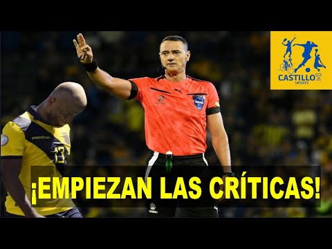 ❌EL GRAVE ERROR DE WILMAR ROLDÁN, EL ÁRBITRO QUE EXPULSÓ A ENNER VALENCIA