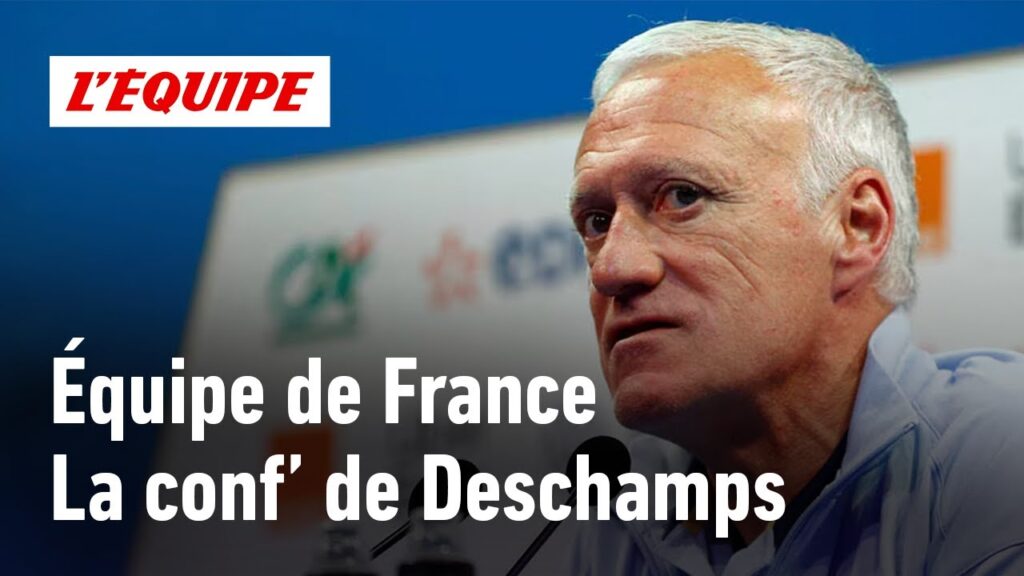 Équipe de France - Deschamps sur son 4-4-2 : "Une disposition pour être solide défensivement"